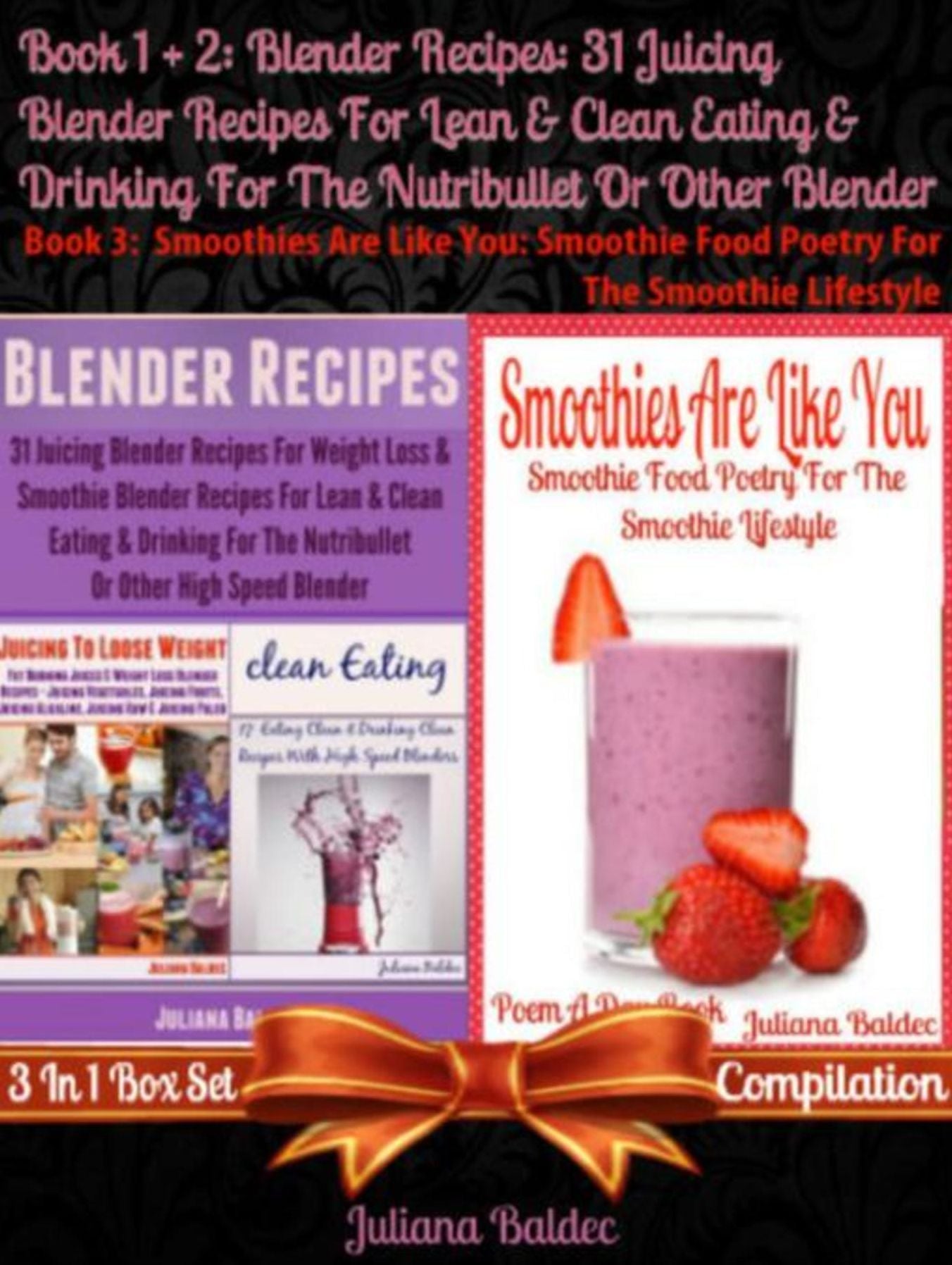 Blender Recipes: 31 Juicing Blender Recipes For Clean Eating: Fitness Drink Recipes For The Nutribullet - Box Set
