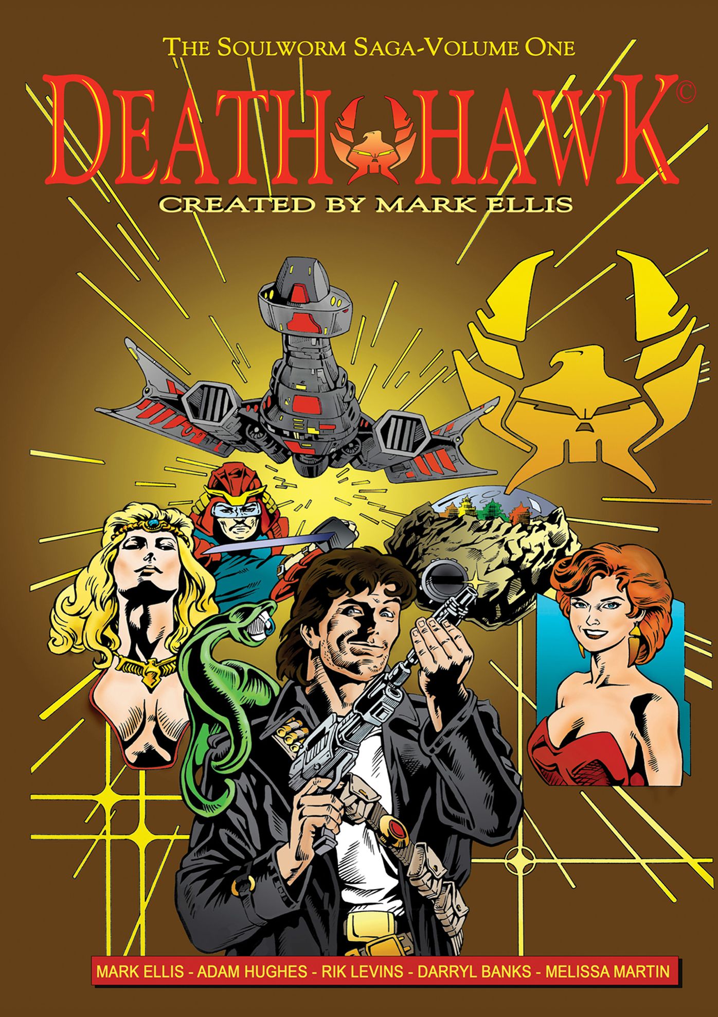 Death Hawk: Soulworm Saga (Graphic Novel)