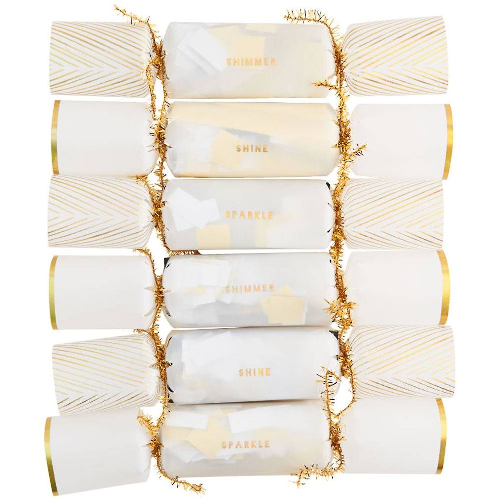 Gold Confetti Crackers