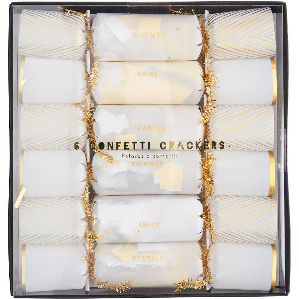 Gold Confetti Crackers