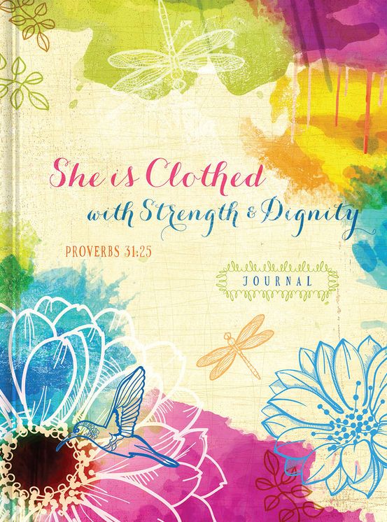 She Is Clothed with Strength & Dignity (Large Print -- QA test)