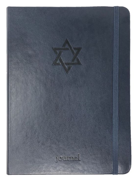 The Essential Journal Collection Star of David (Navy)