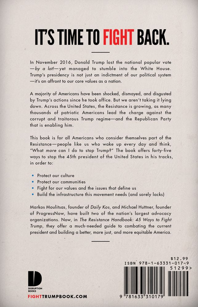 The Resistance Handbook: 45 Ways to Fight Trump