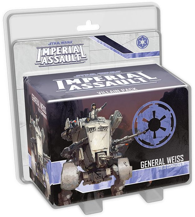Star Wars Imperial Assault General Weiss Villain Pack - online only