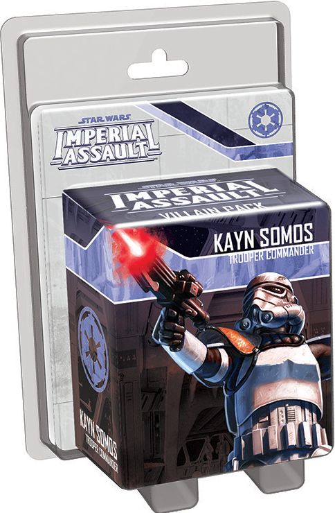 Star Wars Imperial Assault: Kayn Somos, Trooper Commander Villain Pack - online only