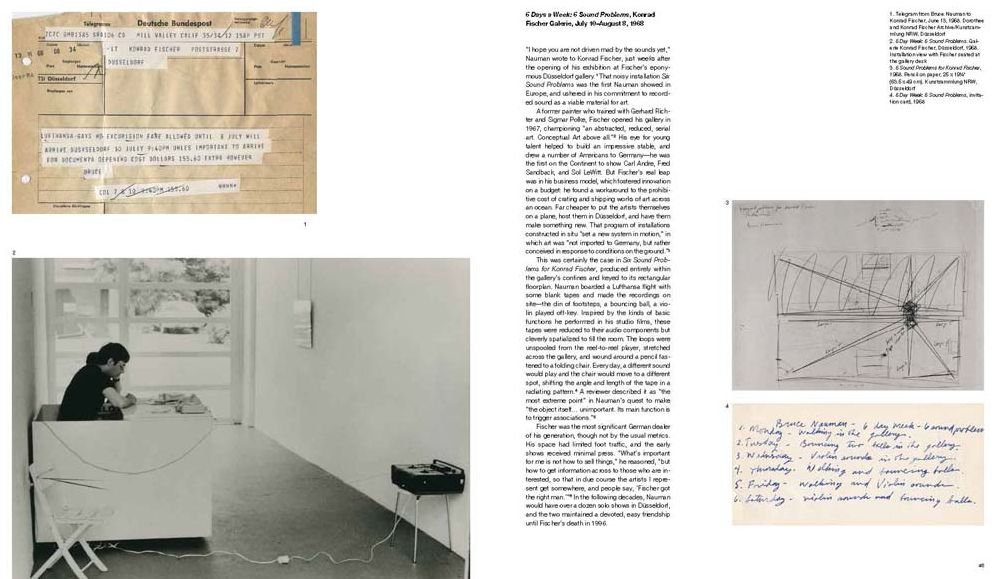 Bruce Nauman: Disappearing Acts