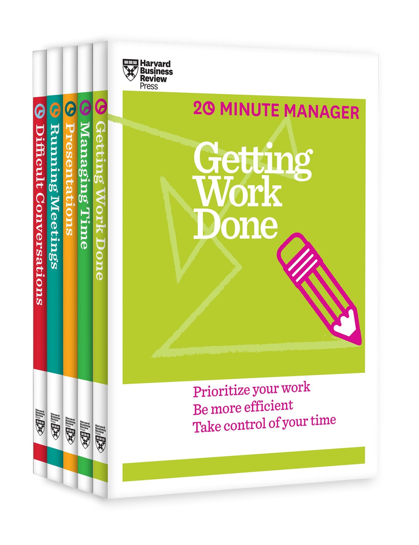 The Harvard Business Review 20-Minute Manager Collection : Getting Work Done / Managing Time / Presentations / Running Meetings / Difficult Conversations