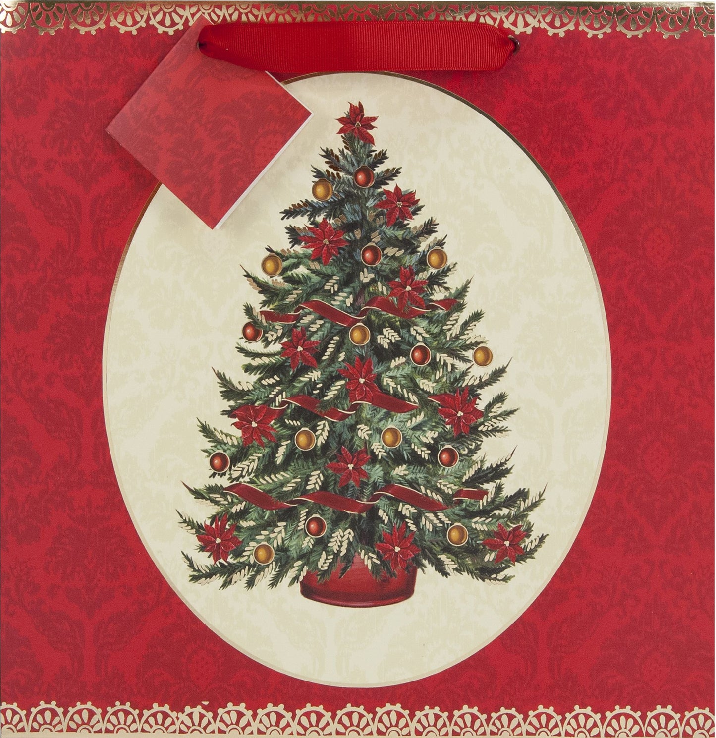 Ornate Tree Large Gift Bag