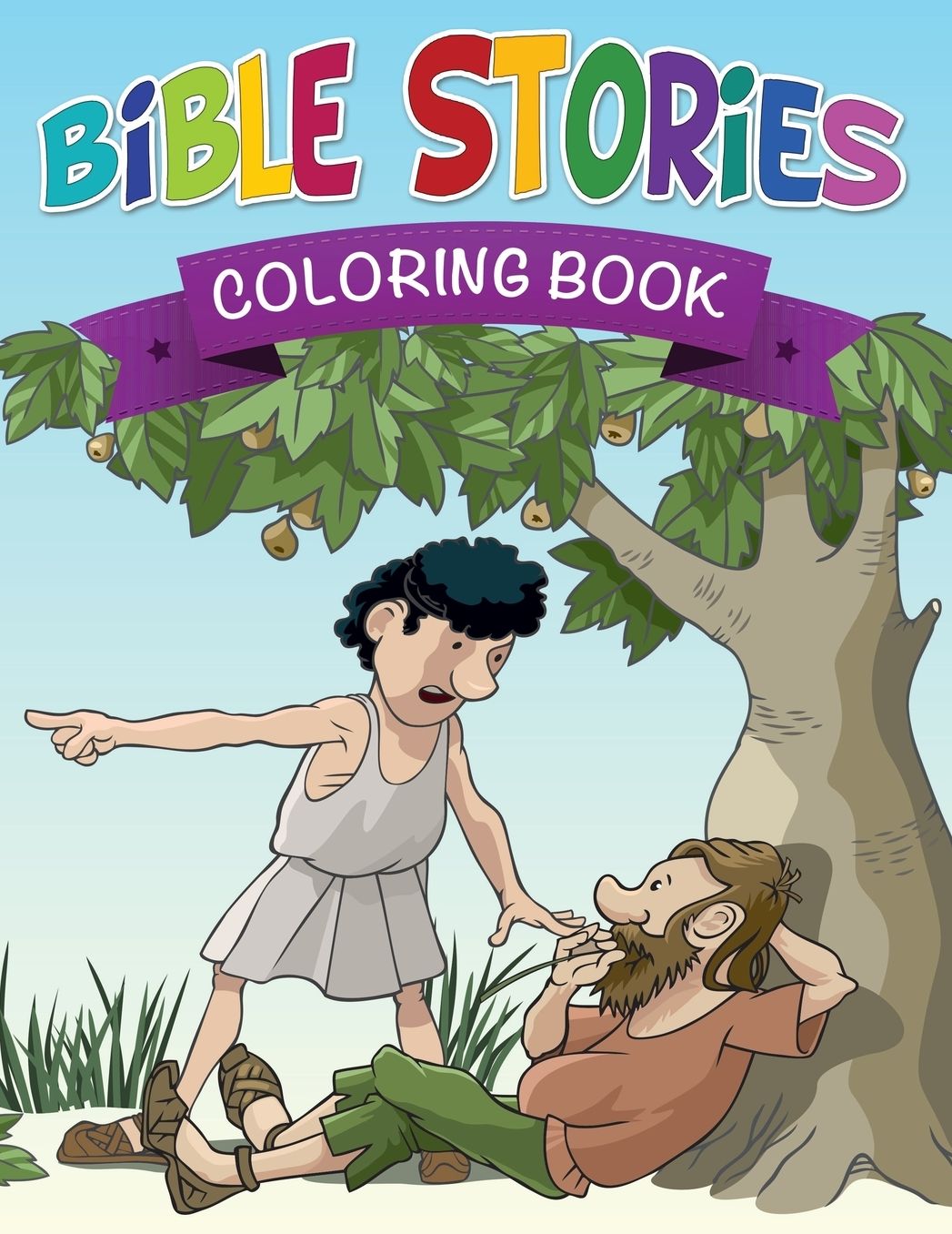 Bible Stories Coloring Book