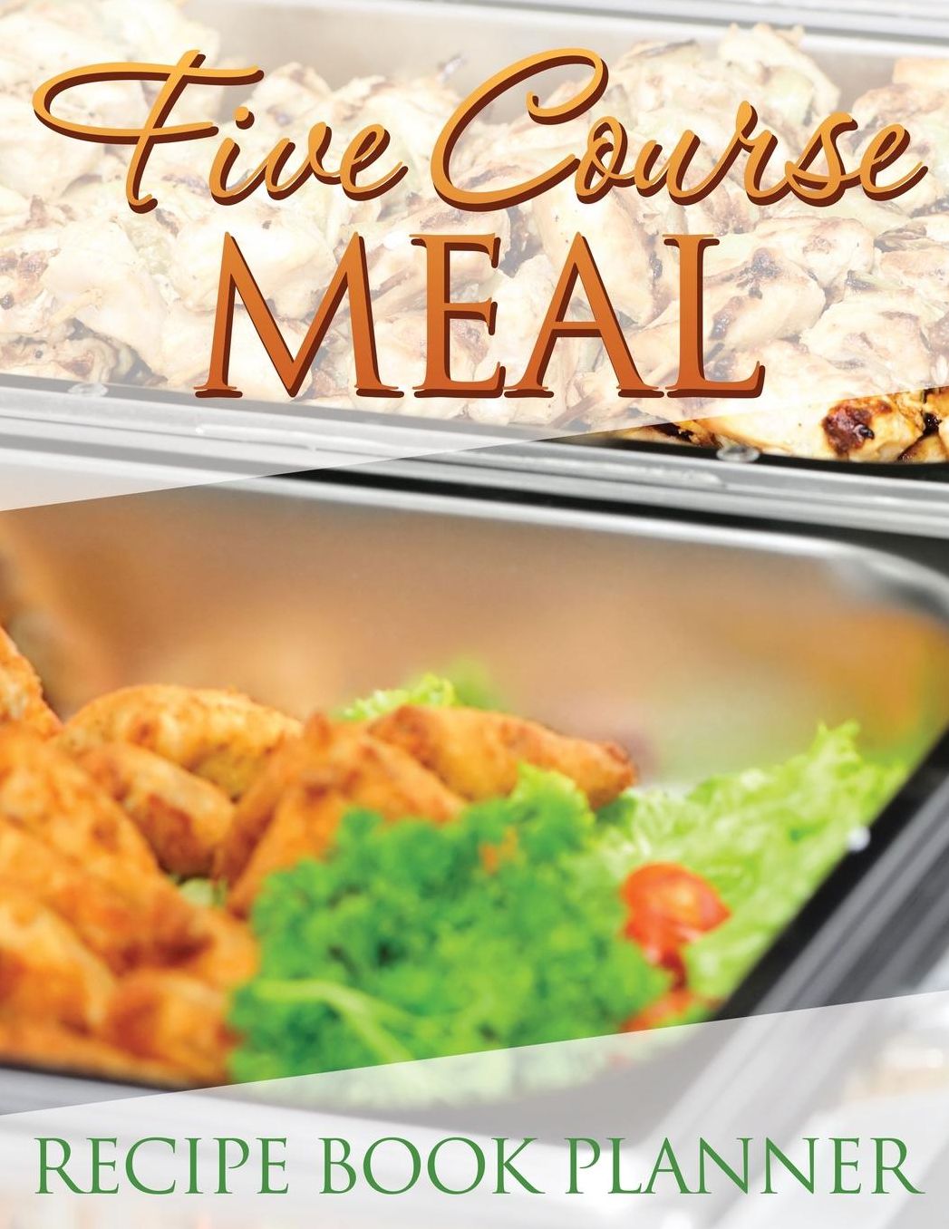 Five Course Meal Recipe Book Planner
