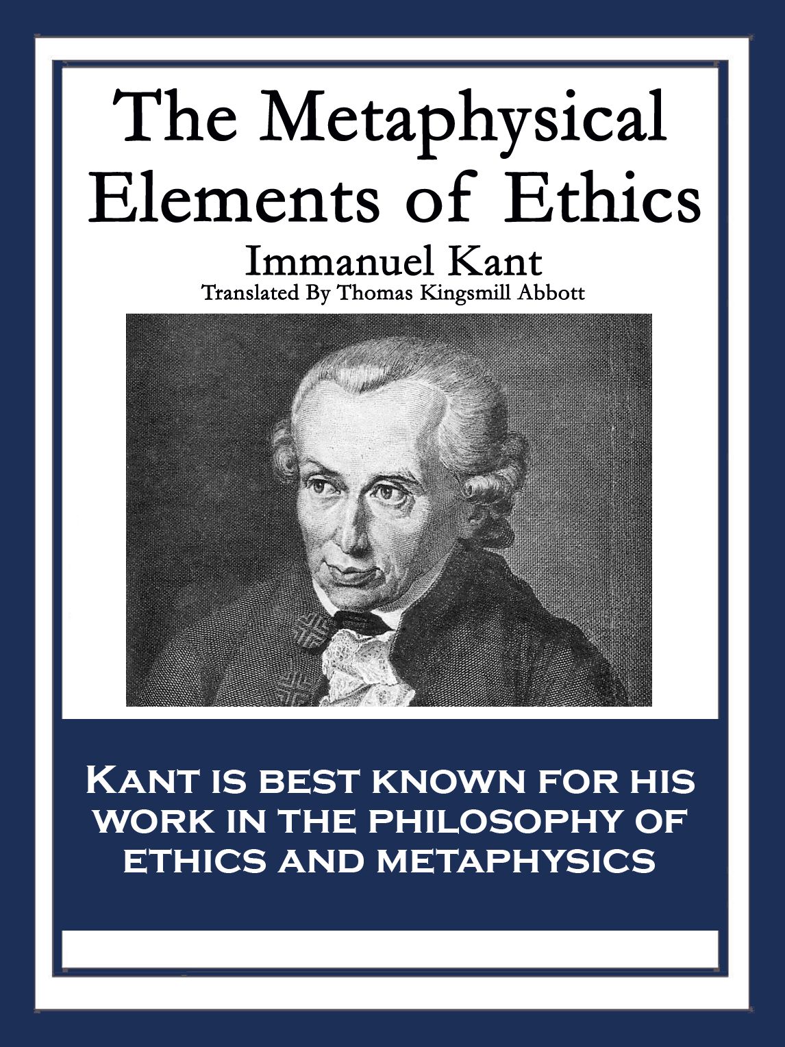 The Metaphysical Elements of Ethics