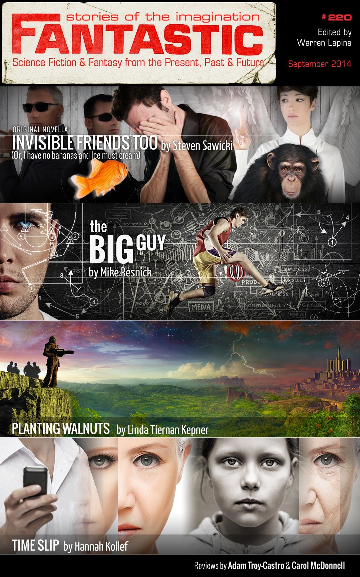 Fantastic Stories of the Imagination #220: September 2014