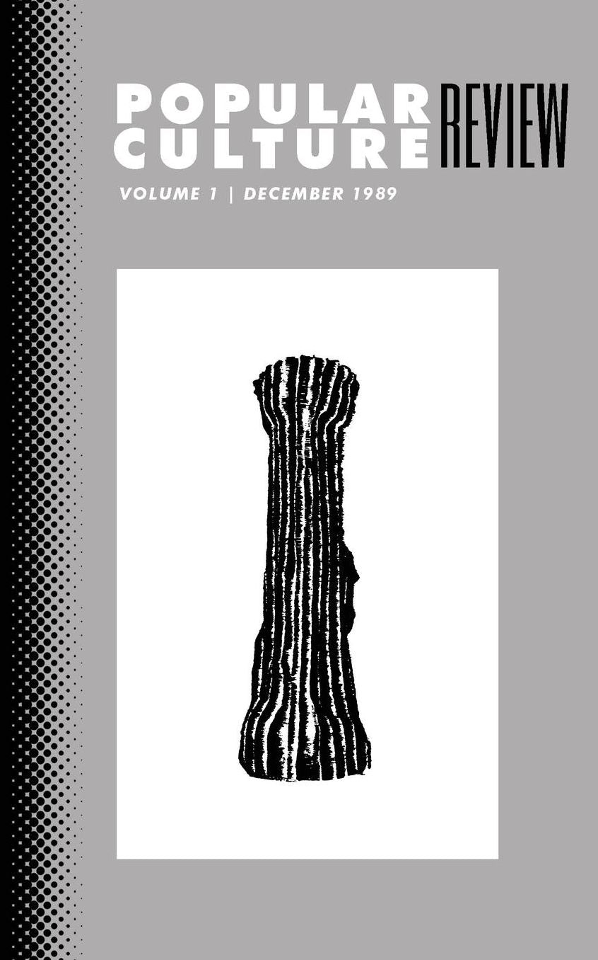 Popular Culture Review: Vol. 1, December 1989