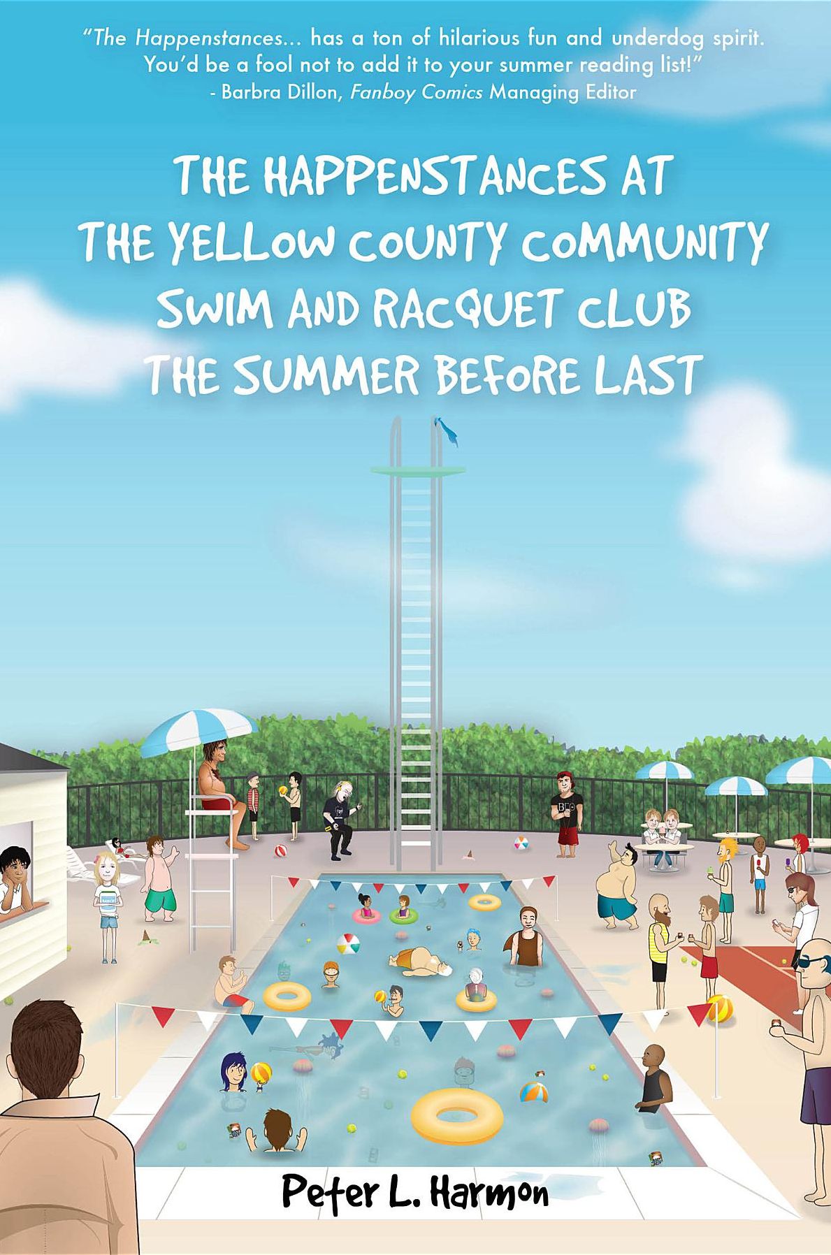 The Happenstances at the Yellow County Community Swim and Racquet Club the Summer Before Last