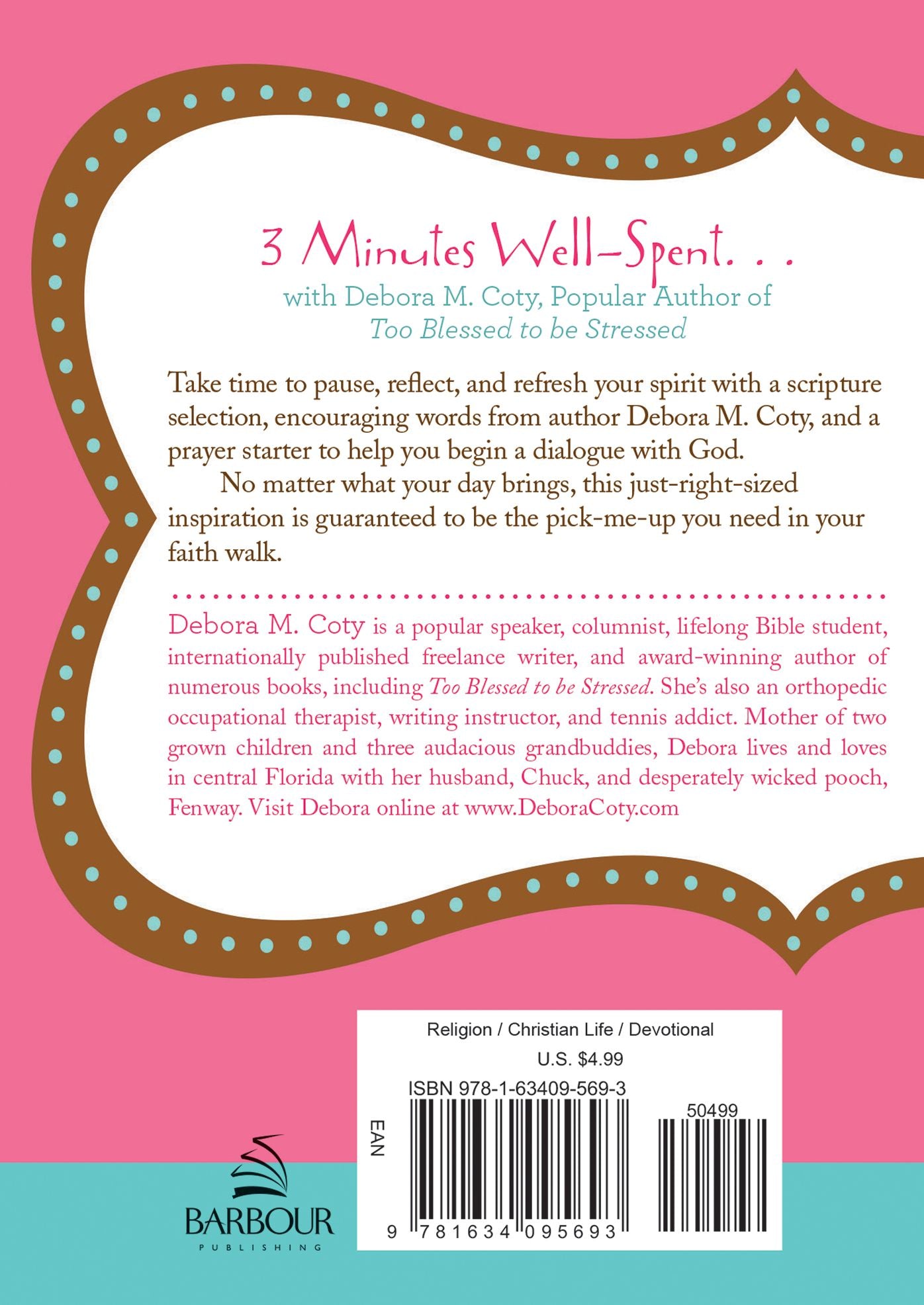 Too Blessed to Be Stressed : 3-Minute Devotions for Women