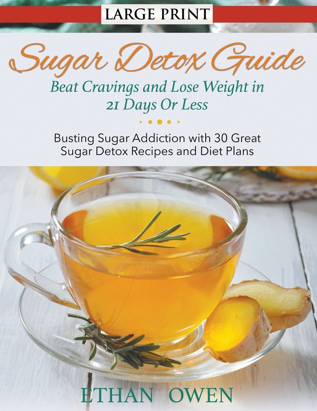 Sugar Detox Guide: Beat Cravings and Lose Weight in 21 Days Or Less (Large Print): Busting Sugar Addiction with 30 Great Sugar Detox Recipes and Diet Plans