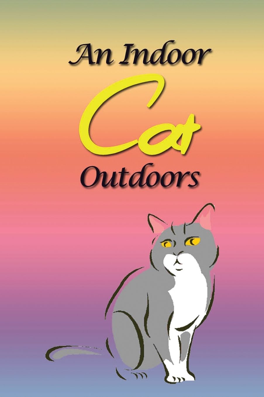 An Indoor Cat Outdoors