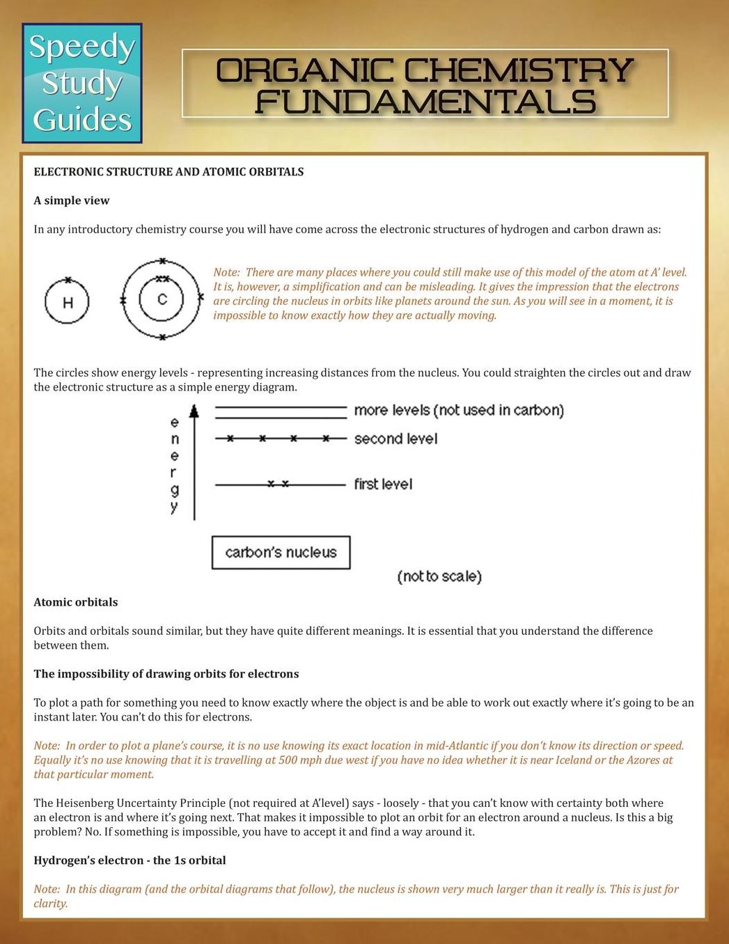 Organic Chemistry Fundamentals (Speedy Study Guides)