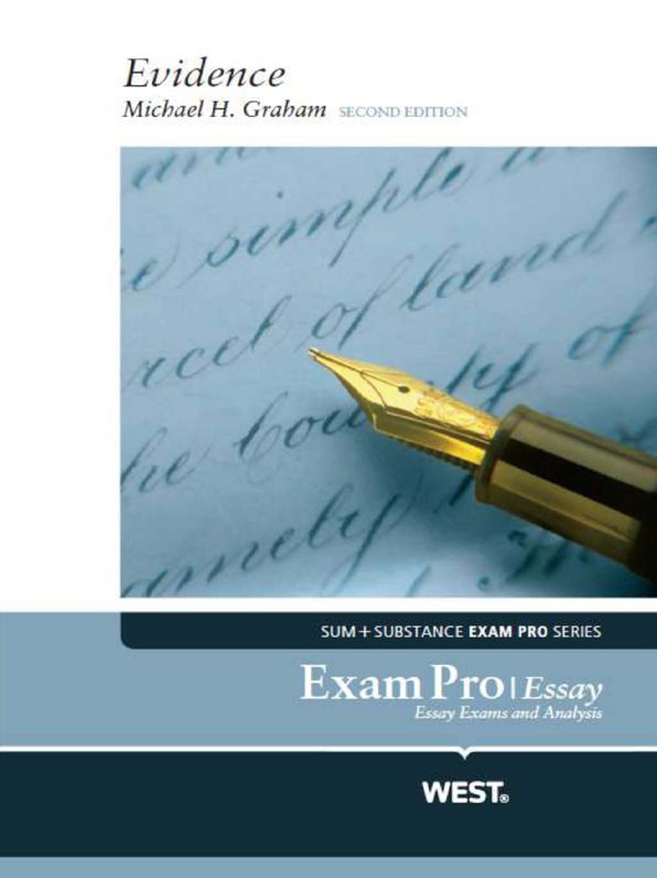 Exam Pro Essay on Evidence
