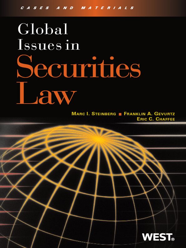 Global Issues in Securities Law