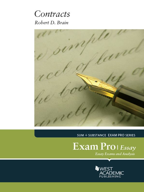 Brain's Exam Pro on Contracts, Essay