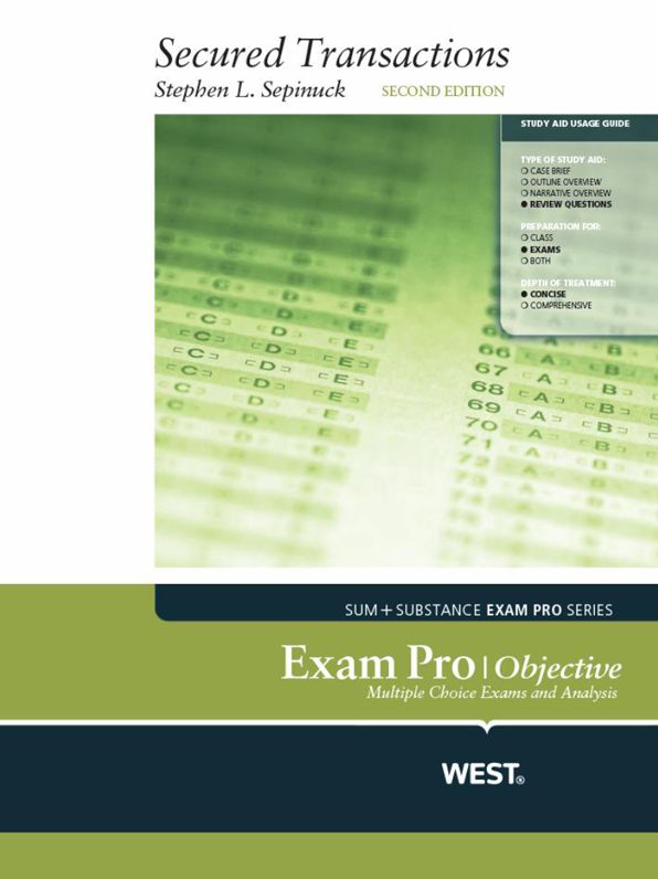 Secured Transactions Exam Pro, Objective, 2d