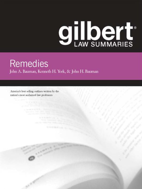 Gilbert Law Summaries on Remedies