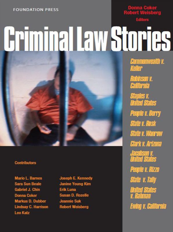 Criminal Law Stories (Stories Series)