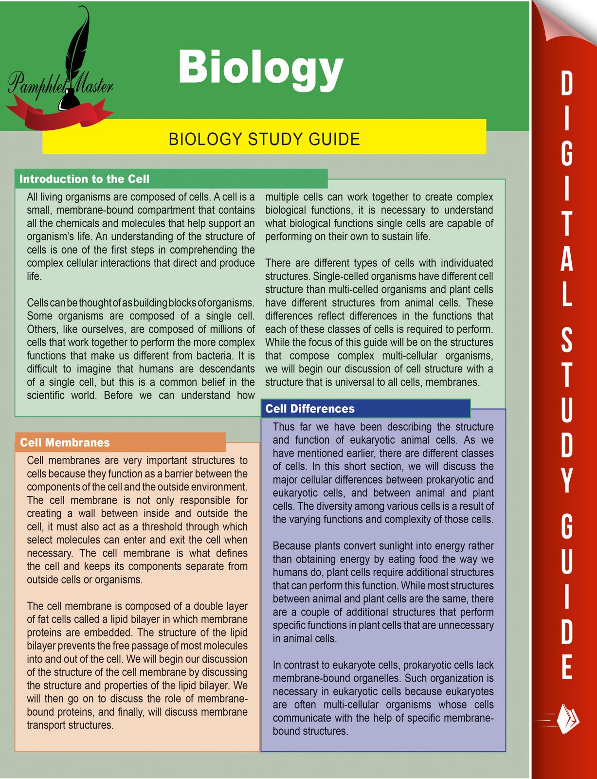 Biology: Biology Study Guide
