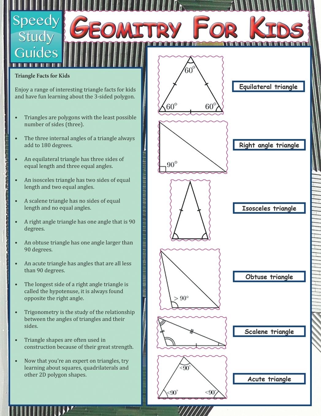 Geometry for Kids (Speedy Study Guide)