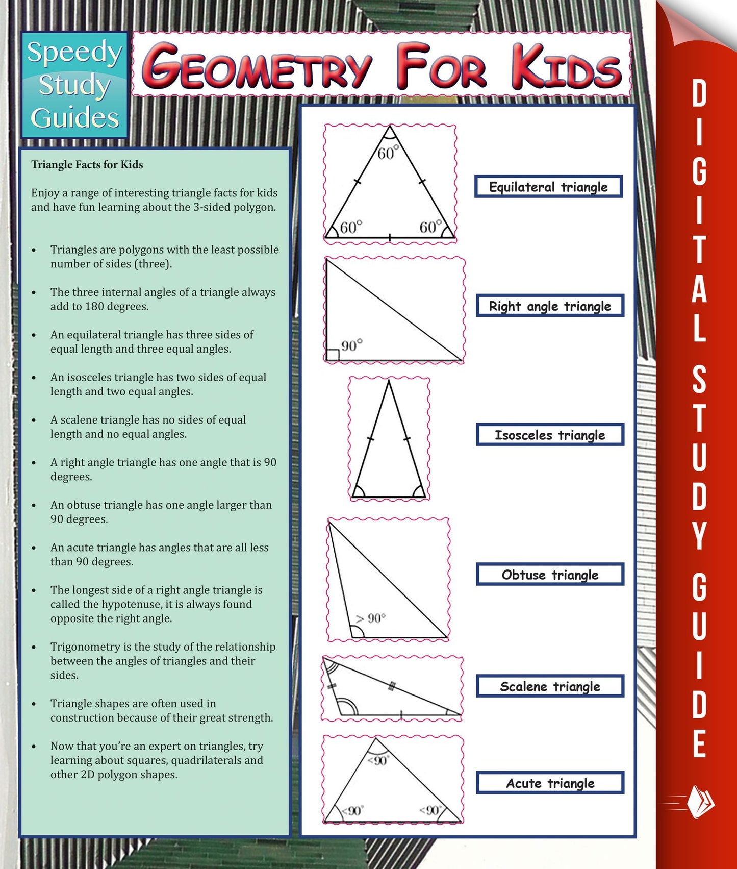 Geometry For Kids (Speedy Study Guide)