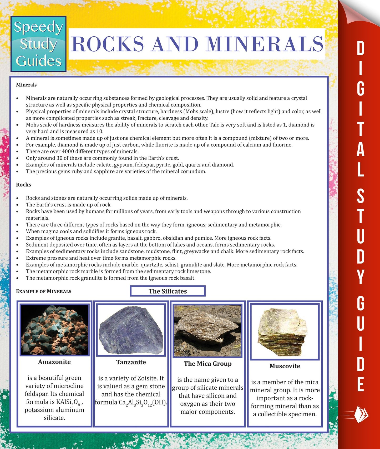 Rocks and Minerals (Speedy Study Guide)