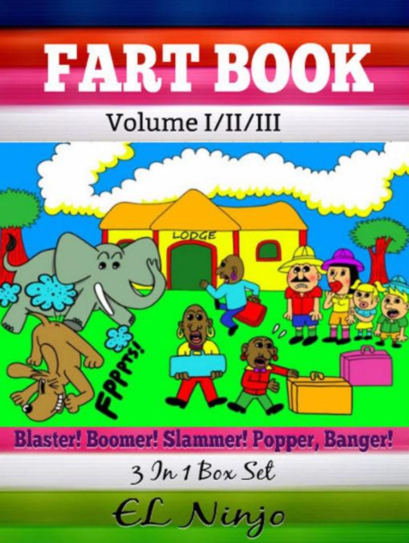 Comic Books For Boys: Fart Books For Kids: Best Graphic Novels For Kids - Vol. 1, 2, 3