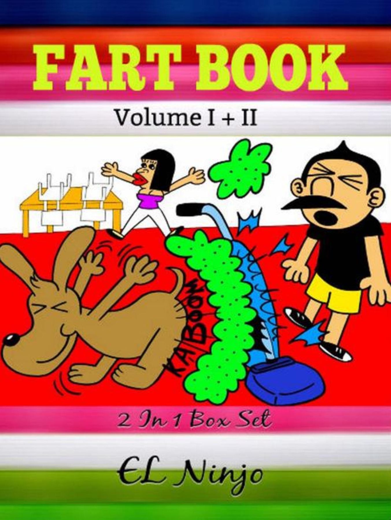 Fart Books For Kids: Comic Books For Kids: 2 In 1 Fart Books For Kids Compilation