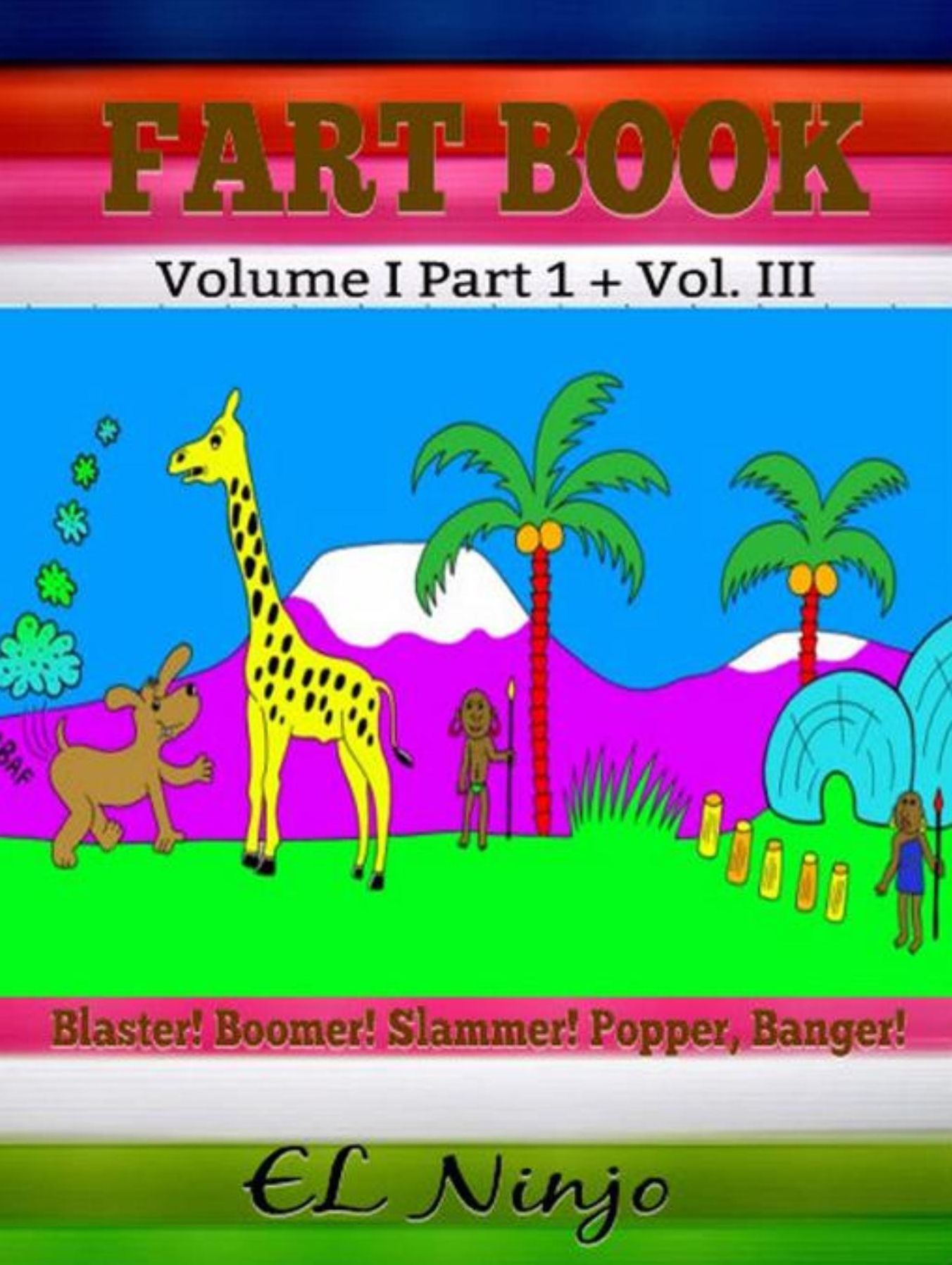 Fart Superhero Books For Kids: Funny Kids Books: 2 In 1 Box Set Fart Book Volume I Part 1 + III