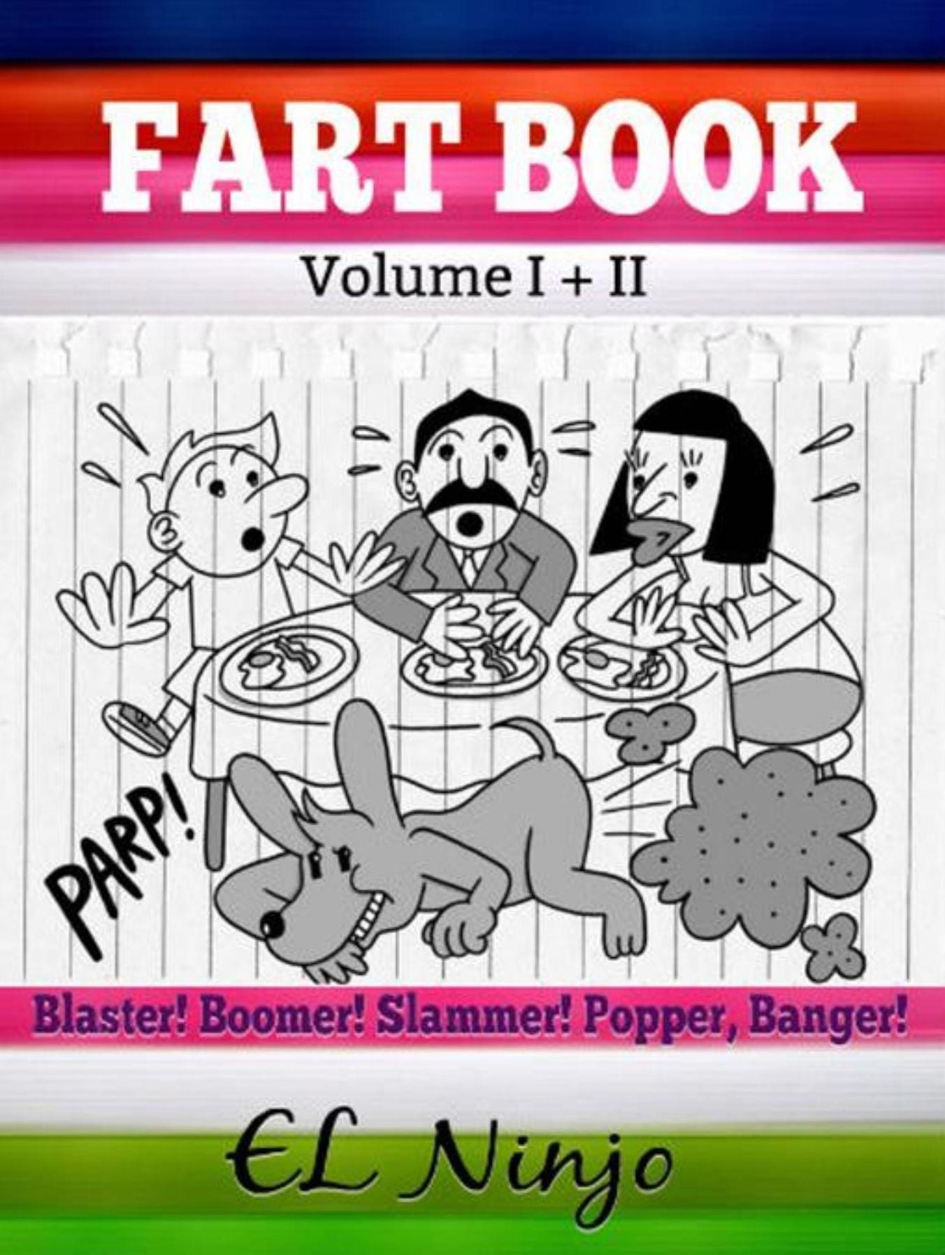 Fart Book: Fart Monster Bean Fart Jokes & Stories: Gross Out Book Fart Book Volume 2 + 3