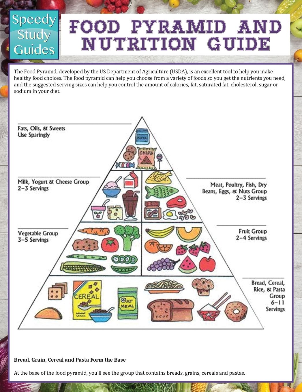 Food Pyramid and Nutrition Guide (Speedy Study Guide)