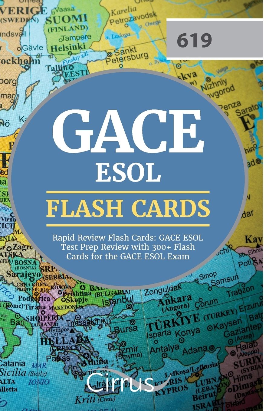 GACE ESOL Rapid Review Flash Cards: GACE ESOL Test Prep Review with 300+ Flash Cards for the GACE ESOL Exam