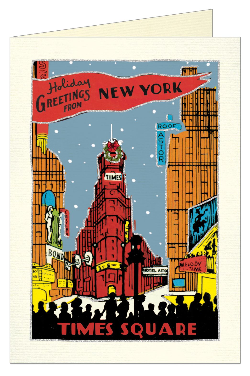 New York Holiday Greetings Holiday Card Set