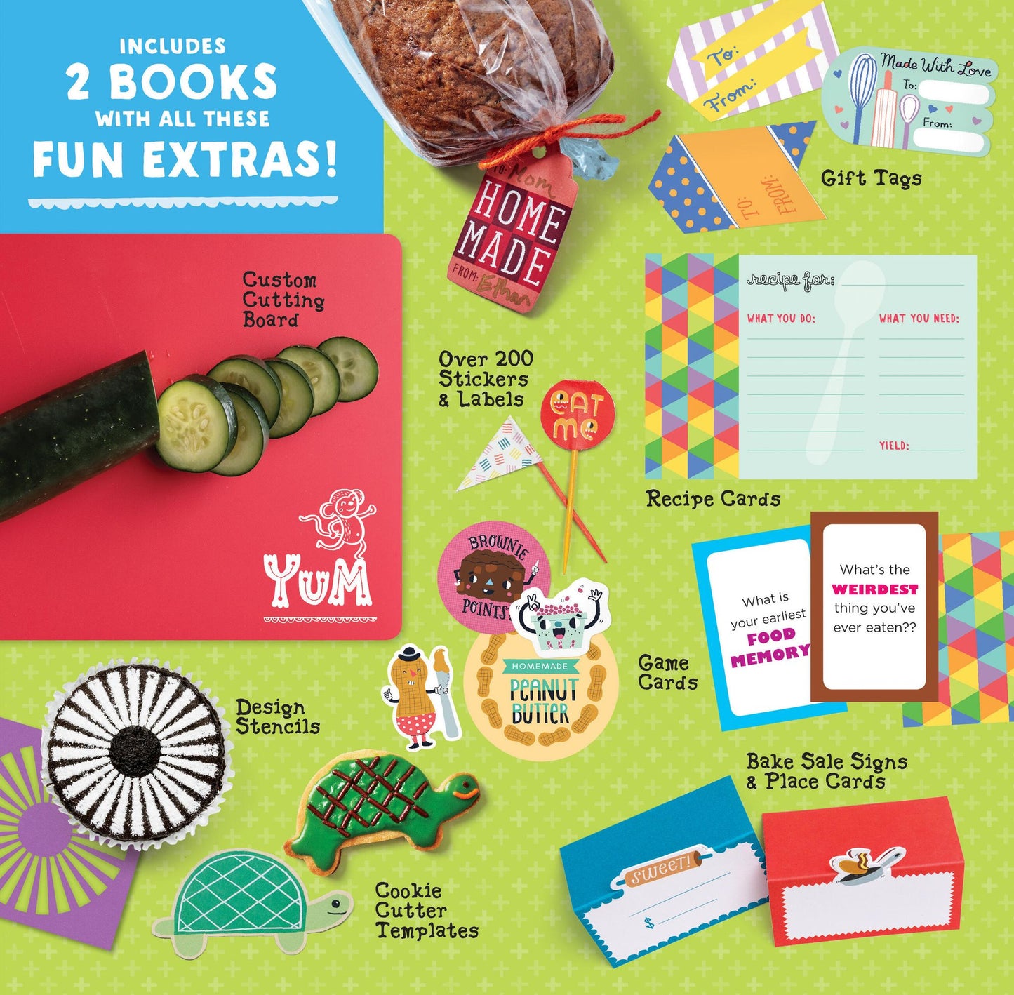 Kids in the Kitchen Gift Set: Cooking Class & Baking Class