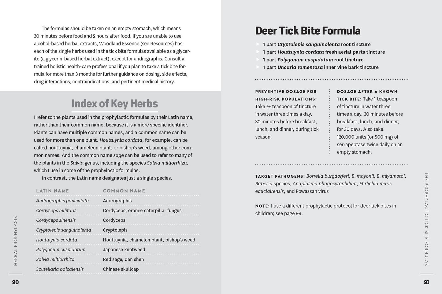 Preventing Lyme and Other Tick-Borne Diseases: Control Ticks in the Home Landscape; Prevent Infection Using Herbal Protocols; Treat Tick Bites with Natural Remedies