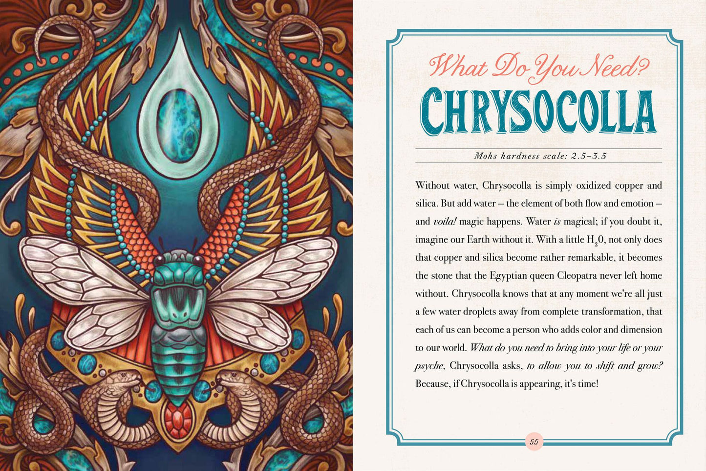 The Illustrated Crystallary: Guidance and Rituals from 36 Magical Gems & Minerals