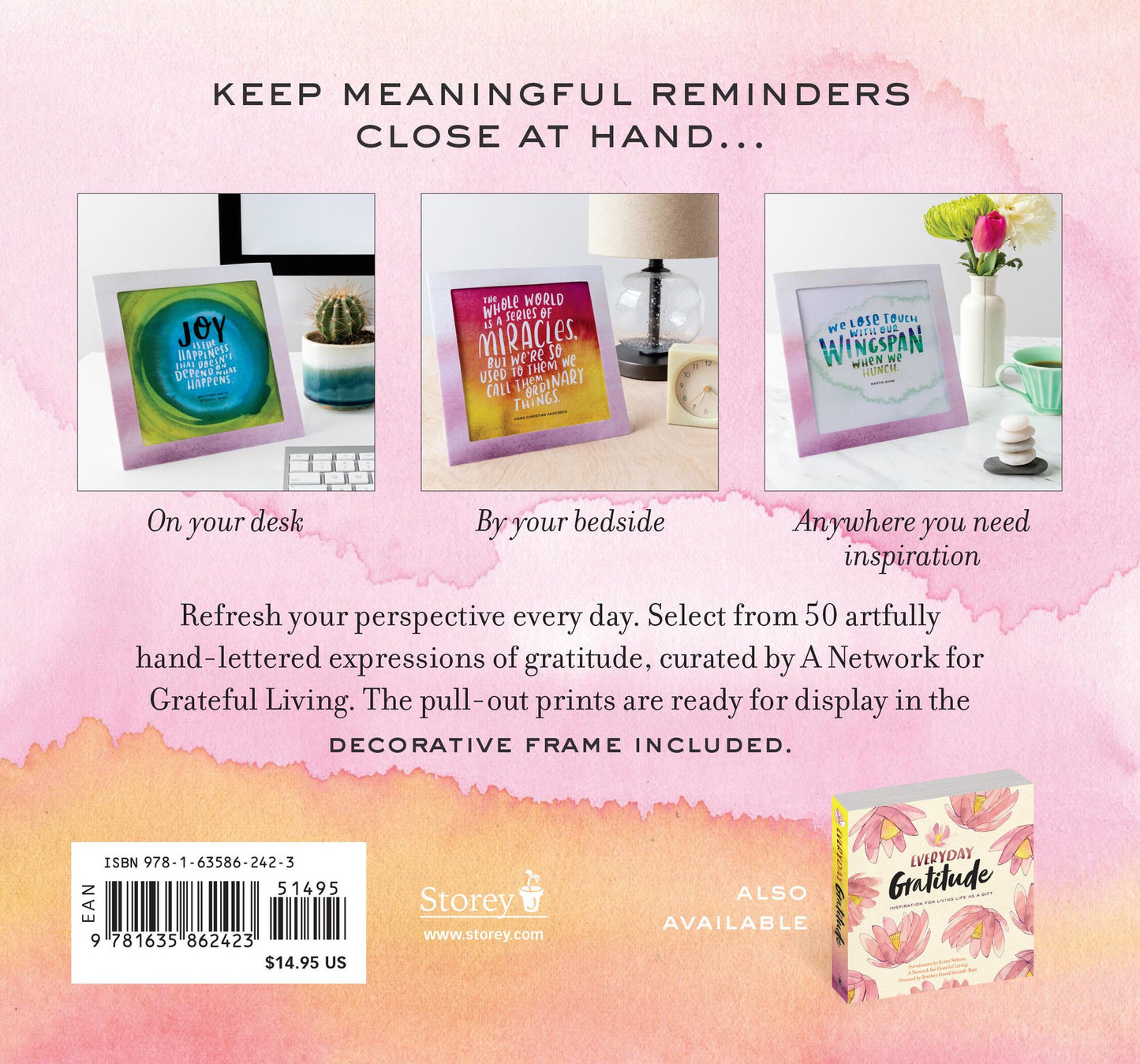 Everyday Gratitude Frame-Ups: 50 Inspirational Prints to Put You in a Fresh Frame of Mind