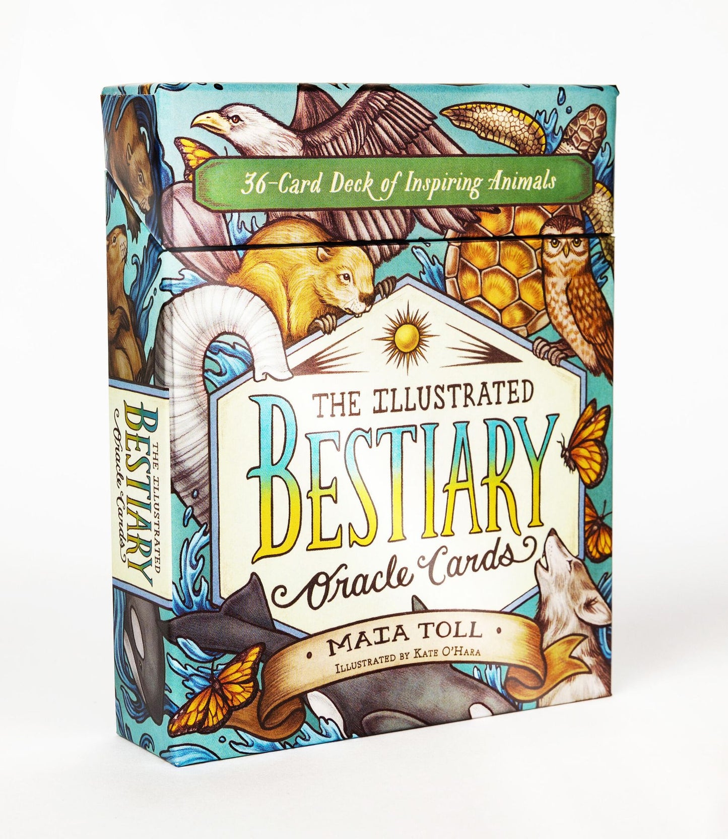The Illustrated Bestiary Oracle Cards: 36-Card Deck of Inspiring Animals