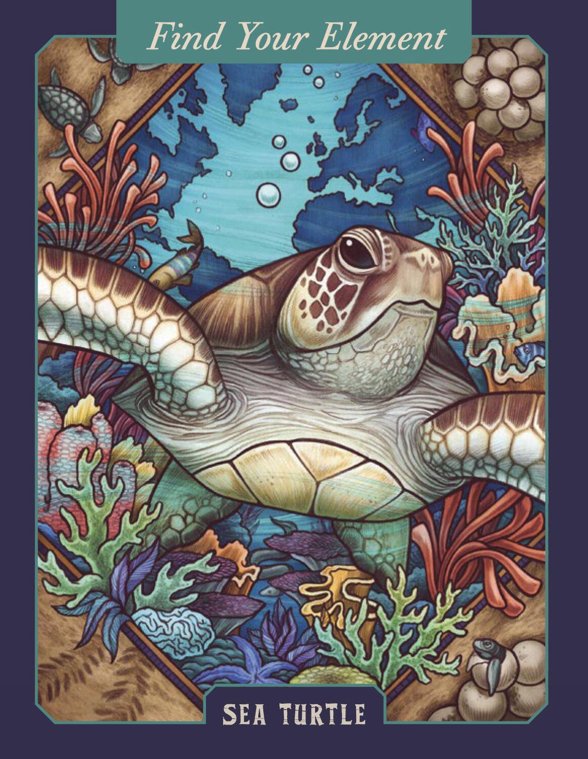 The Illustrated Bestiary Oracle Cards: 36-Card Deck of Inspiring Animals