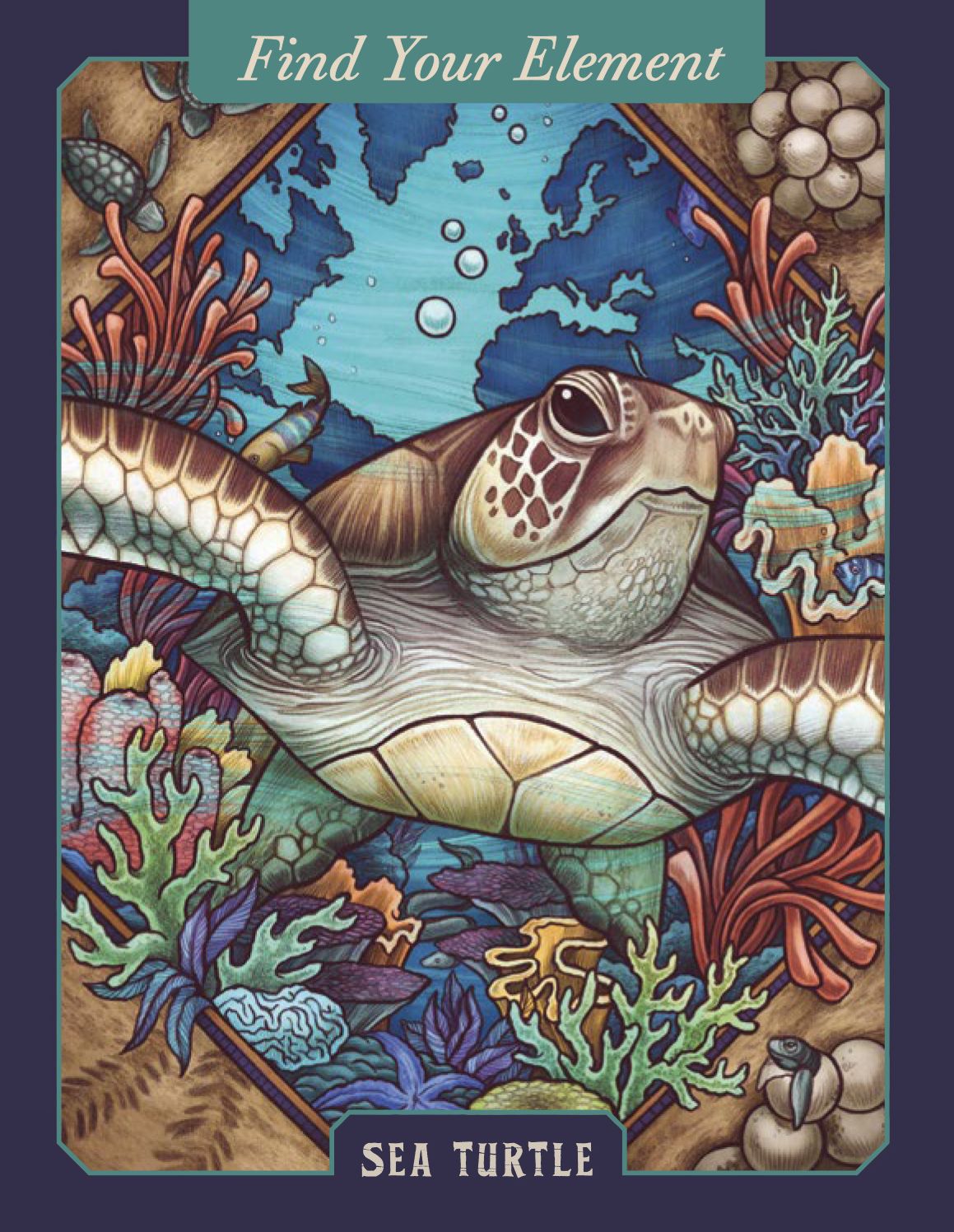 The Illustrated Bestiary Oracle Cards: 36-Card Deck of Inspiring Animals