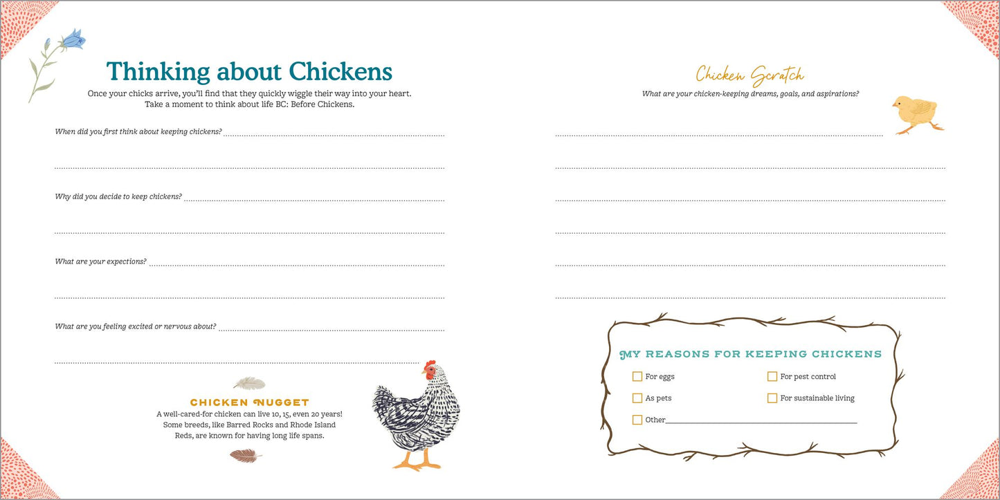 My Chicken Family: A Keepsake Album, Ready to Fill with Stories and Pictures of Your Flock!