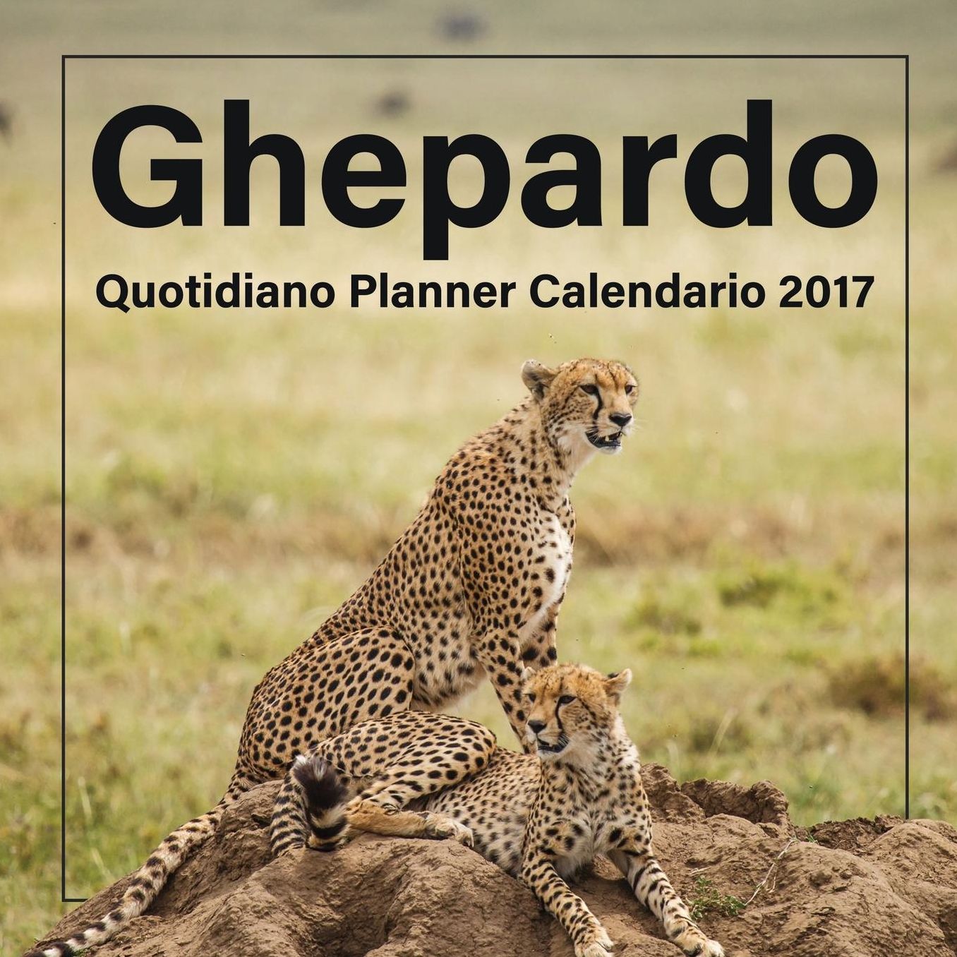 Ghepardo: Quotidiano Planner Calendario 2017