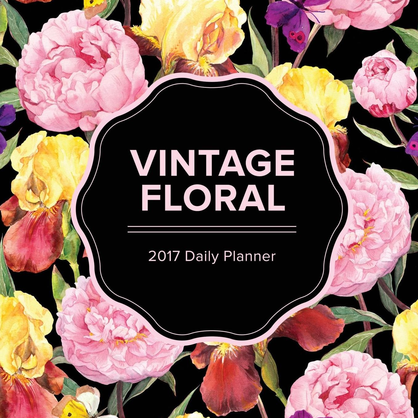 Vintage Floral: 2017 Daily Planner