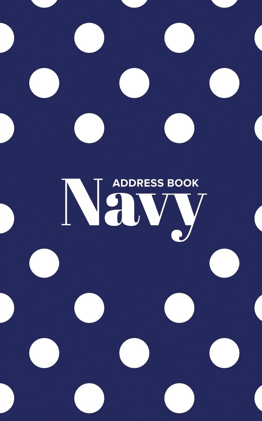 Address Book Navy